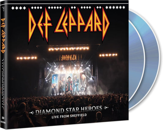 DEF LEPPARD - DIAMOND STAR HEROES LIVE FROM SHEFFIELD (2CD) (CD)