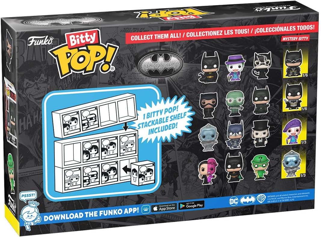 BATMAN 1989 (4 PACK) - BITTY POP!