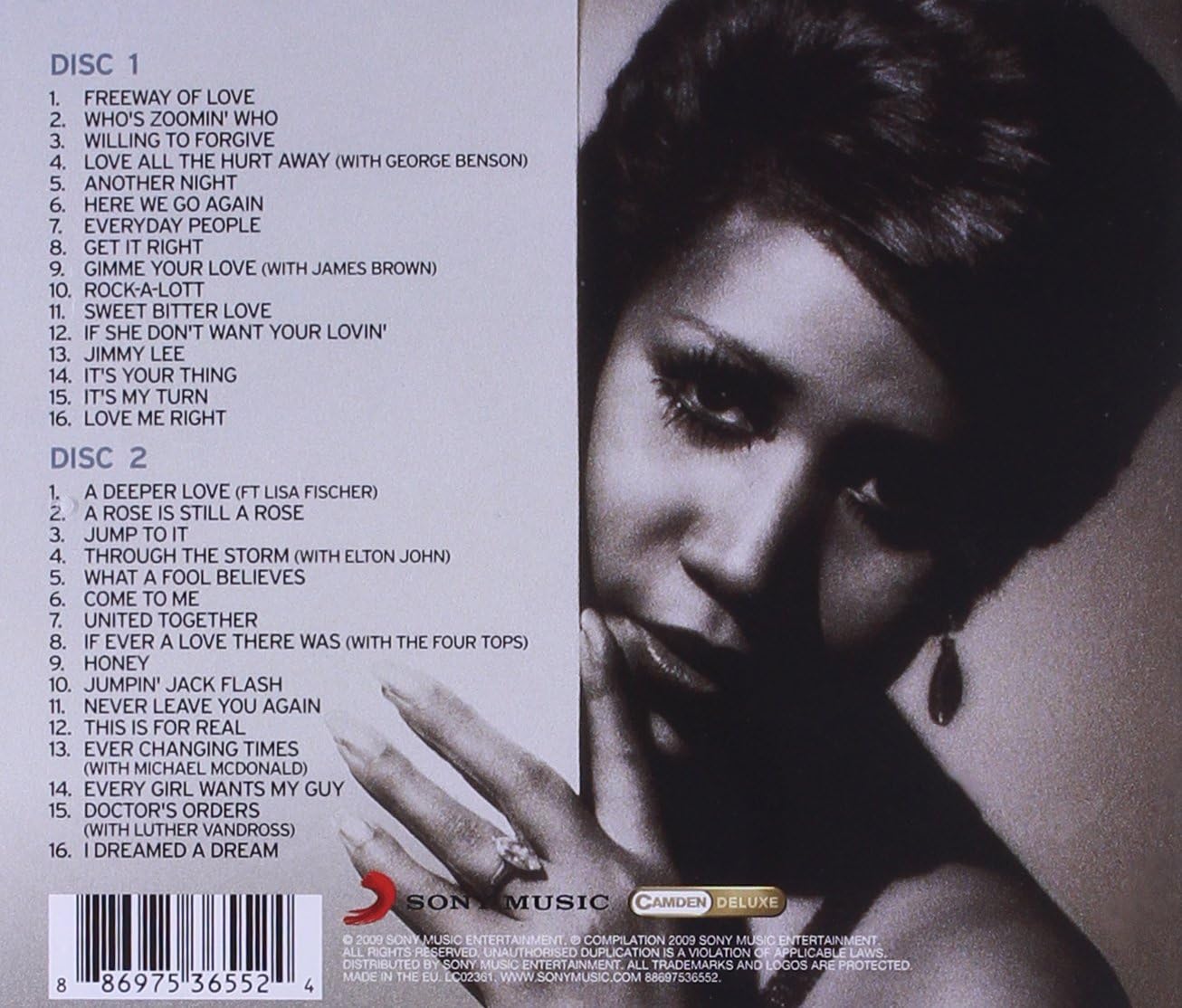 FRANKLIN, ARETHA  - A DEEPER LOVE: THE BEST OF