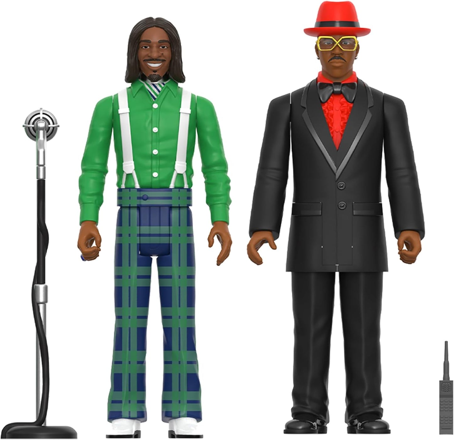 OUTKAST: BIG BOI/ANDRE 3002 (HEY YA! 2-PACK) - SUPER 7-REACTION-3.75"