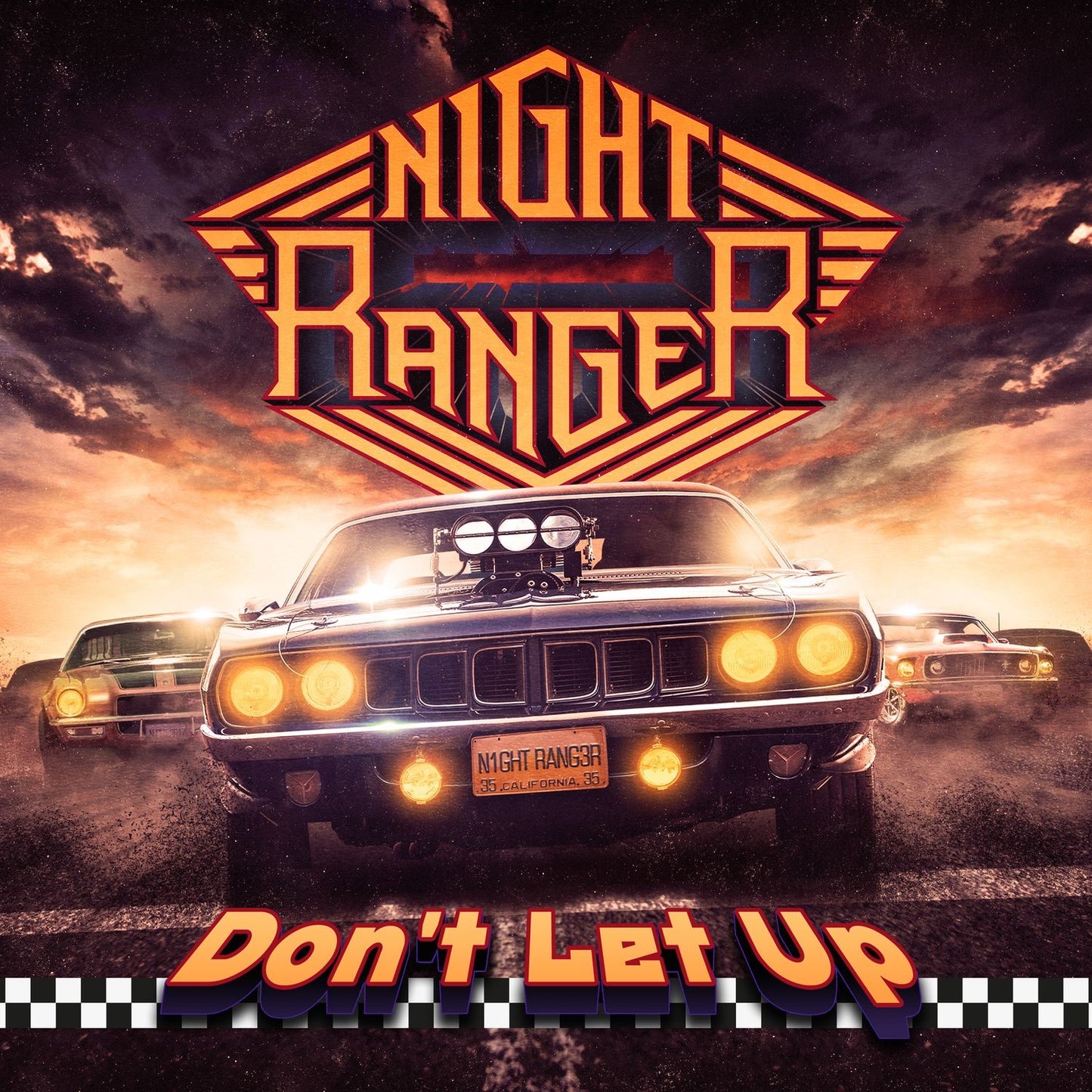 NIGHT RANGER  - DON'T LET UP