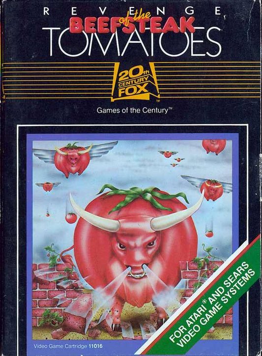 REVENGE OF THE BEEFSTEAK TOMATOES  - ATARI2600