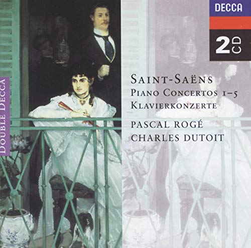 SAINT-SAENS - PIANO CONCERTOS 1-5 (DECCA-2CDS)