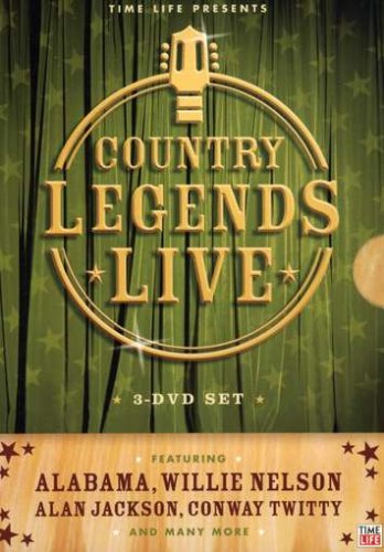 COUNTRY LEGENDS LIVE - DVD-3 DVD SET (TIME LIFE)