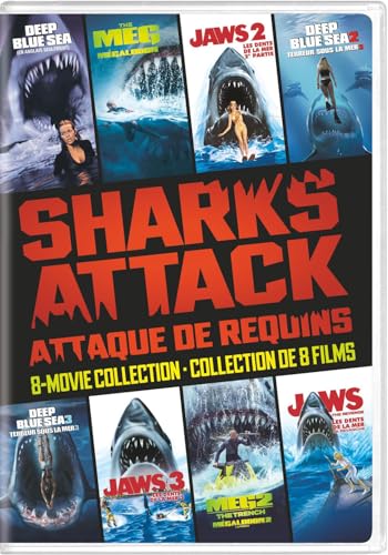 SHARK ATTACK COLLECTION - DVD-8 MOVIE COLLECTION