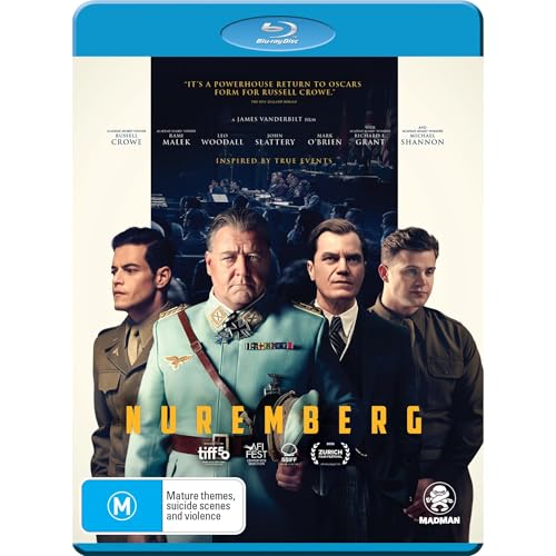 NUREMBERG BLU-RAY | RUSSELL CROWE | REGION B (AUSTRALIA)