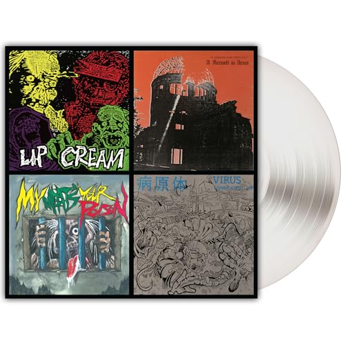 LIP CREAM - THRASH TIL DEATH (MILKY CLEAR VINYL)