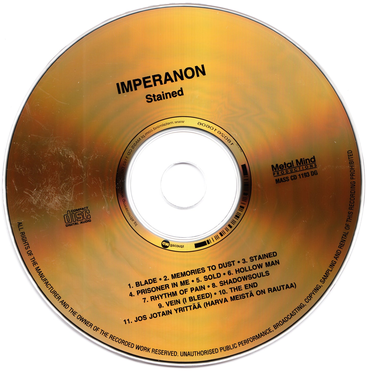IMPERANON  - STAINED