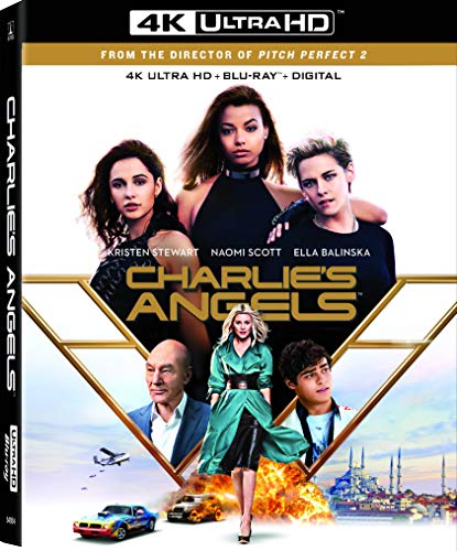 CHARLIE'S ANGELS (MOVIE)  - BLU-4K-2019-KRISTEN STEWART-INC. BLU COP