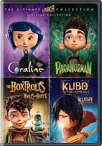 CORALINE/PARANORMAN/BOXTROLLS/KUBO & THE - DVD-ULTIMATE LAIKA COLLECTION