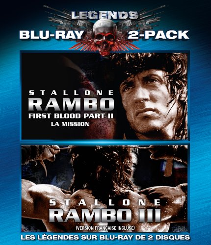RAMBO: FIRST BLOOD PART II/ RAMBO III - BLU-LEGENDS-2-PACK