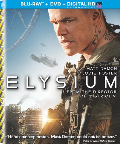 ELYSIUM  - BLU-2013-MATT DAMON-INC. DVD COPY