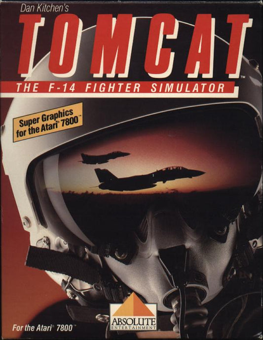 TOMCAT: F-14 FIGHTER SIMULATOR  - ATARI7800