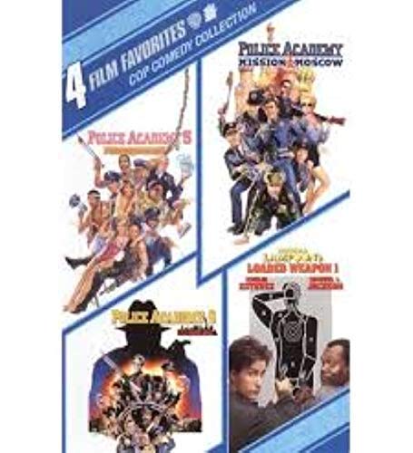 POLICE ACADEMY 5,6, MISSION TO MOSCOW/LO - DVD-FOUR FILM FAVORITES