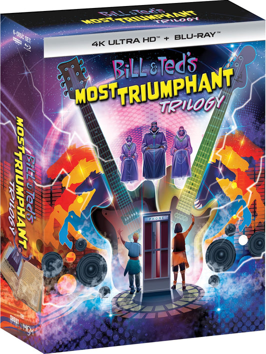 BILL & TED'S MOST TRIUMPHANT TRILOGY  - BLU-4K-INC. BLU COPY-SHOUT FACTORY