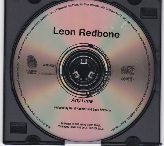 REDBONE, LEON  - ANYTIME (REISSUE)