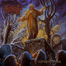 SENTIENT HORROR - RITES OF GORE (BLUE VINYL W/ ORANGE AND YELLOW SPLATTER) [LP]