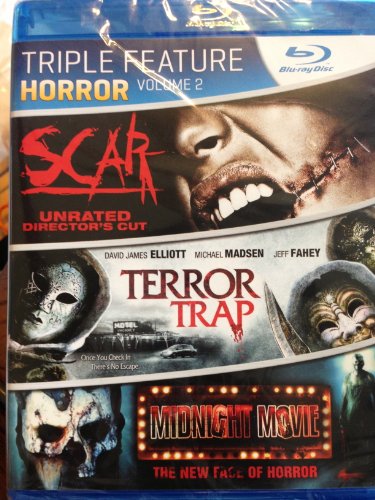 SCAR/TERROR TRAP/MIDNIGHT MOVIE - BLU-HORROR TRIPLE FEATURE