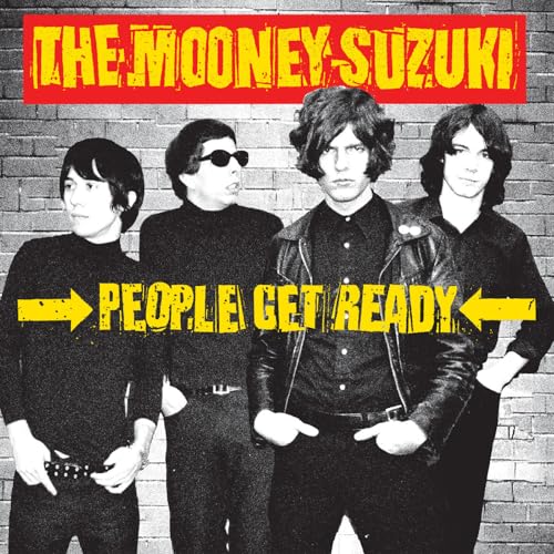THE MOONEY SUZUKI - THE MOONEY SUZUKI PEOPLE GET READY (25TH ANNIVERSARY) (DISC 1 - YELLOW; DISC 2 - "OIL SPILL" VINYL)