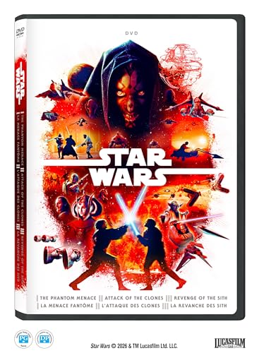STAR WARS TRILOGY - DVD-PREQUEL TRILOGY-WIDESCREEN (3 DISCS)