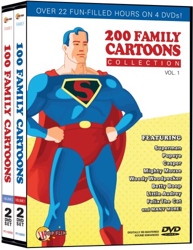 200 FAMILY CARTOONS - DVD-VOL 1