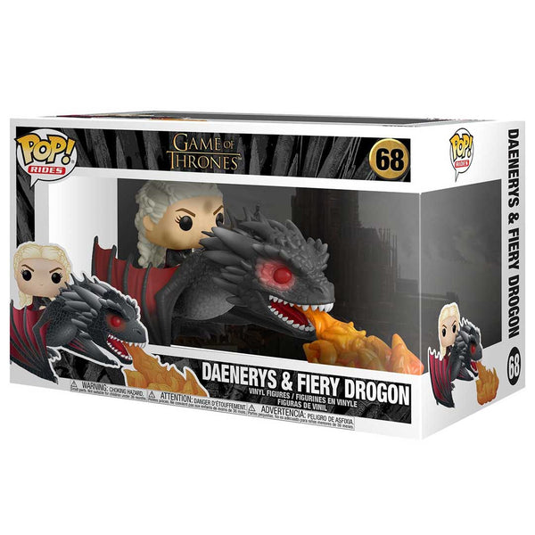 GAME OF THRONES: DAENERYS & FIERY DROGON #68 - FUNKO POP!