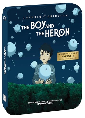 THE BOY AND THE HERON - LIMITED EDITION STEELBOOK 4K ULTRA HD + BLU-RAY