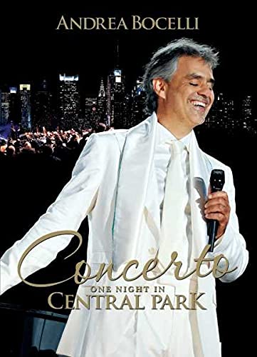 BOCELLI, ANDREA - DVD--CONCERTO: ONE NIGHT IN CENTRAL PARK