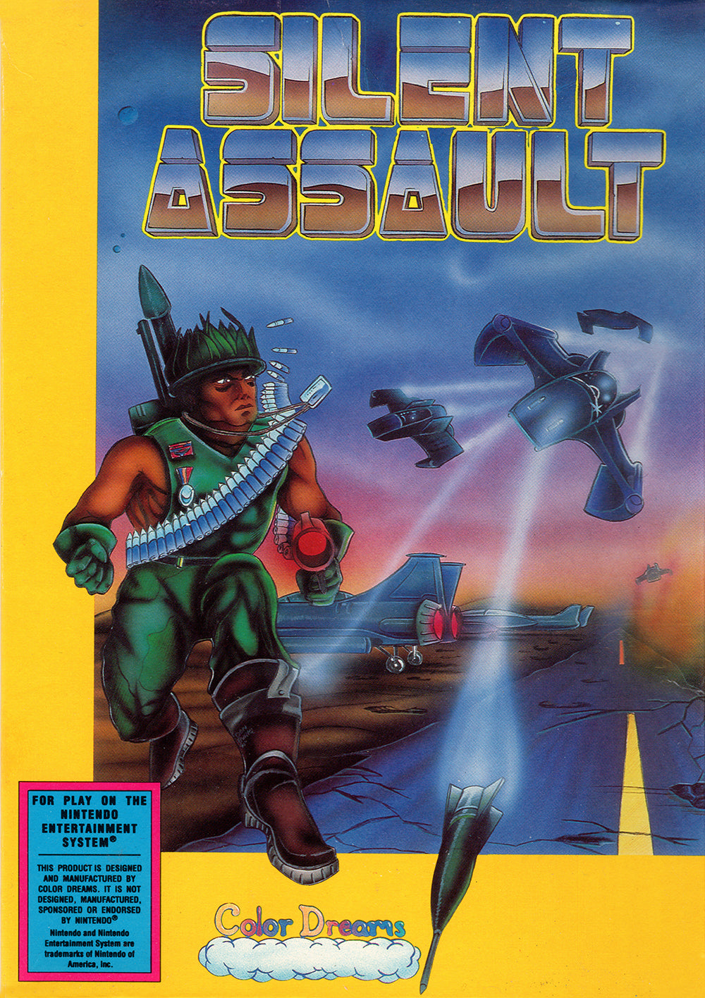 SILENT ASSAULT  - NES