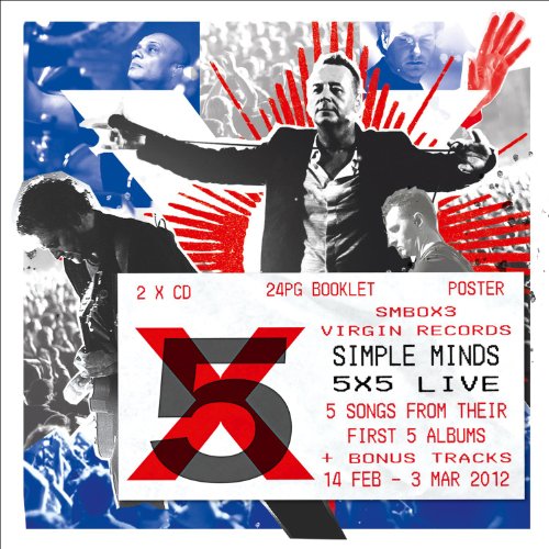 SIMPLE MINDS - 5X5 LIVE