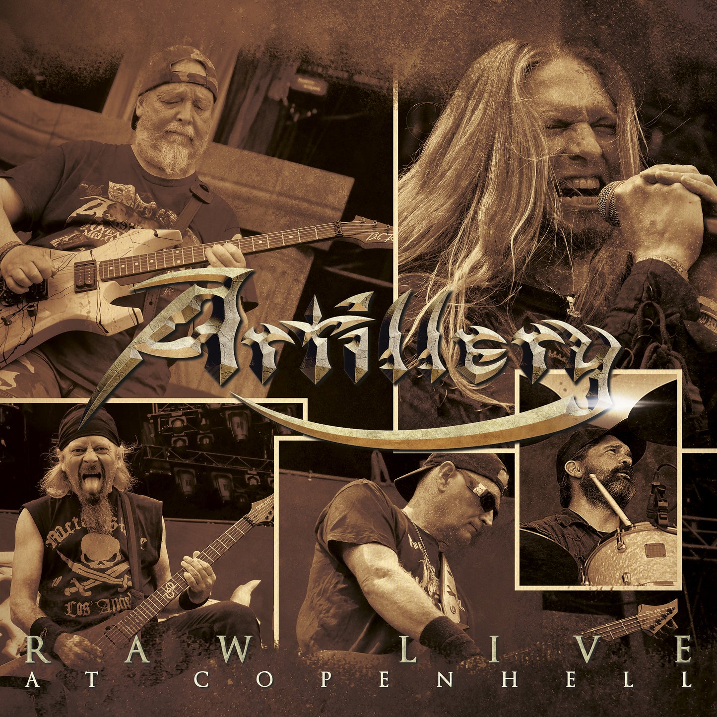ARTILLERY  - RAW LIVE AT COPENHELL