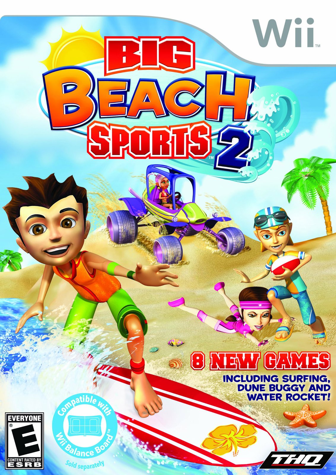 BEACH FUN SPORTS  - WII