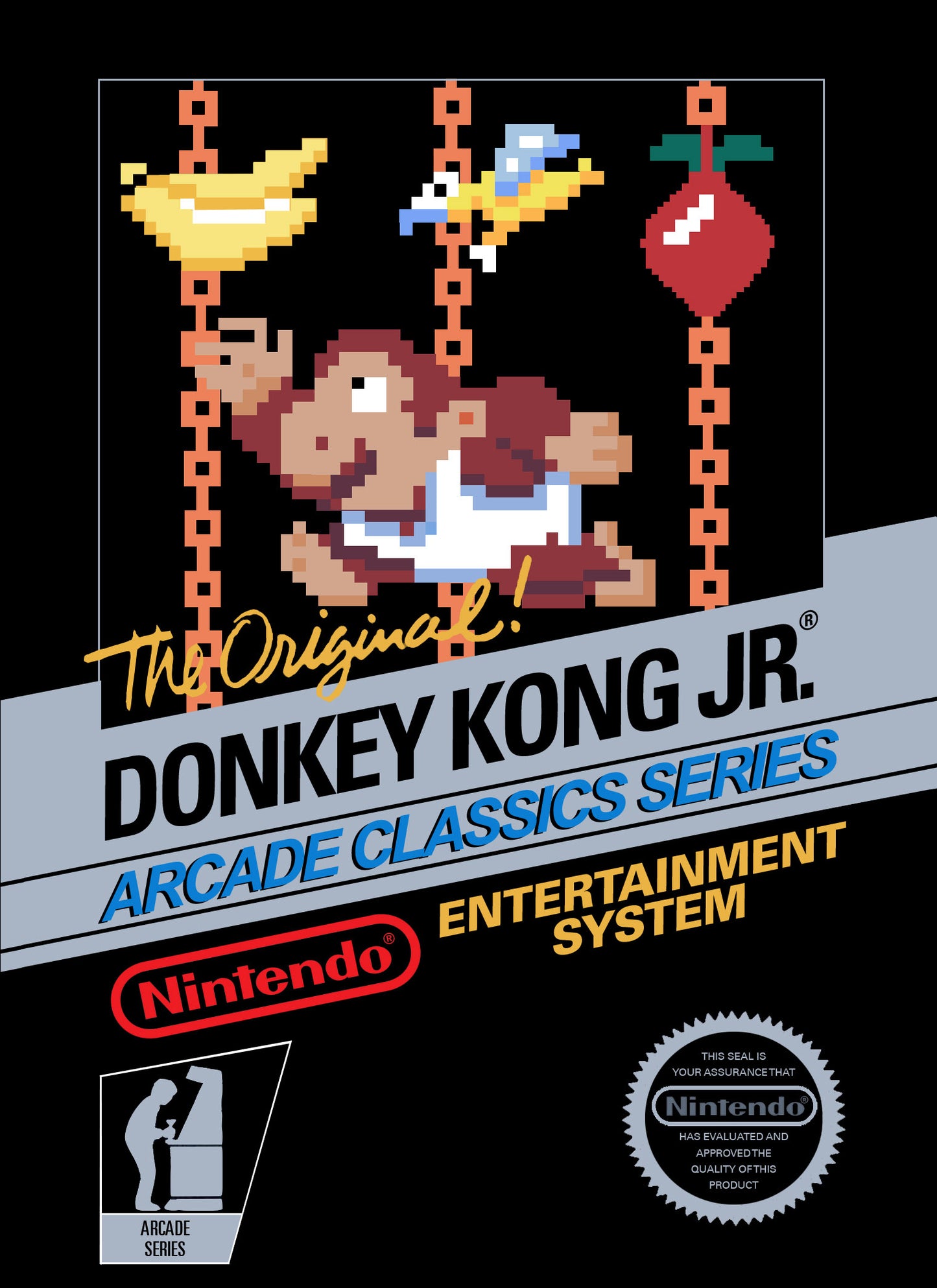 DONKEY KONG JR.  - NES