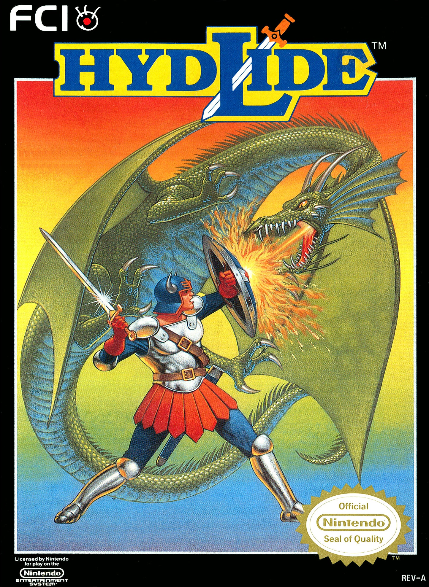 HYDLIDE  - NES