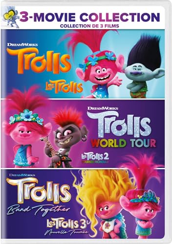 TROLLS - DVD-3 MOVIE COLLECTION