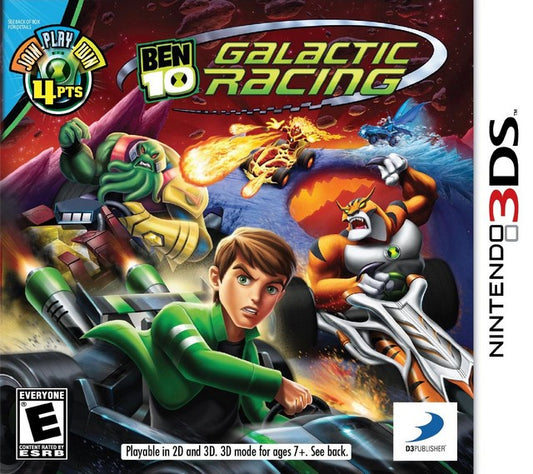 BEN 10: GALACTIC RACING  - 3DS