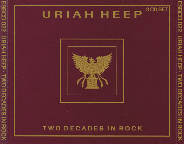 URIAH HEEP  - TWO DECADES IN ROCK-3CDS