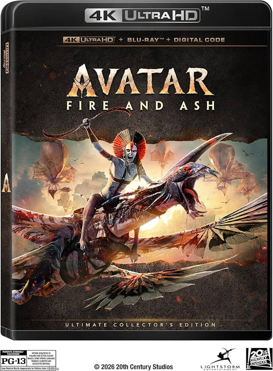 AVATAR: FIRE & ASH  - BLU-4K-INC. BLU COPY