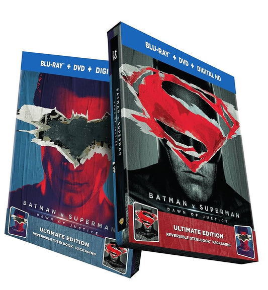 BATMAN V SUPERMAN: DAWN OF JUSTICE  - BLU-STEELBOOK