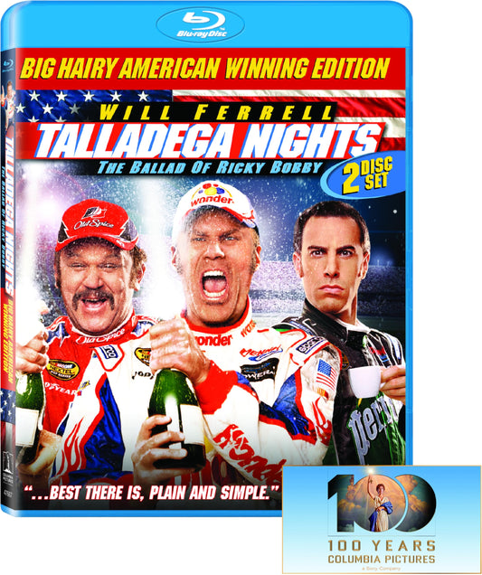 TALLADEGA NIGHTS: THE BALLAD OF RICKY BO  - BLU-BIG HAIRY AMERICAN WINNING EDITION