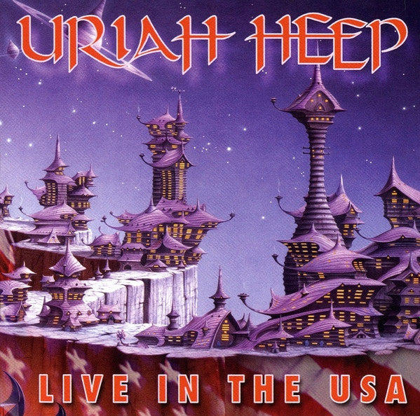 URIAH HEEP  - LIVE IN THE USA