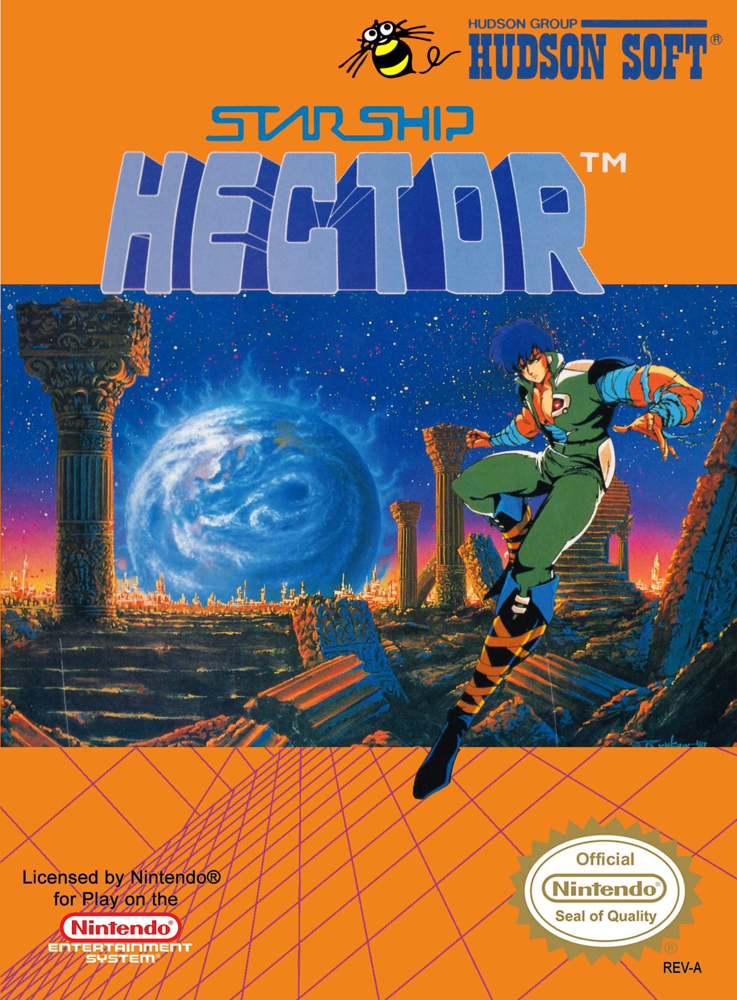 STARSHIP HECTOR  - NES (W/BOX)