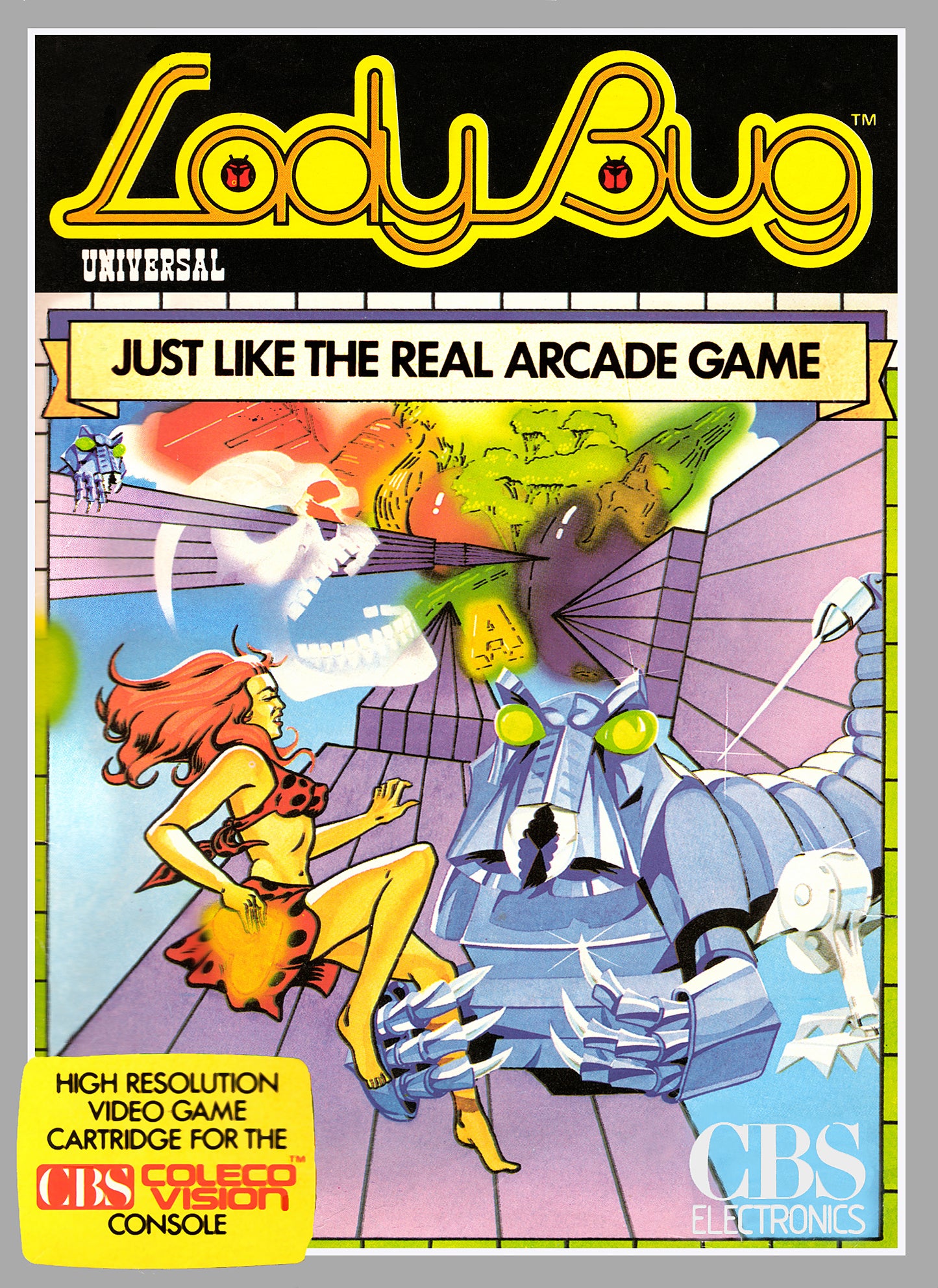 LADY BUG  - COLECO