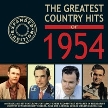 THE GREATEST COUNTRY HITS OF 1954 [CD]