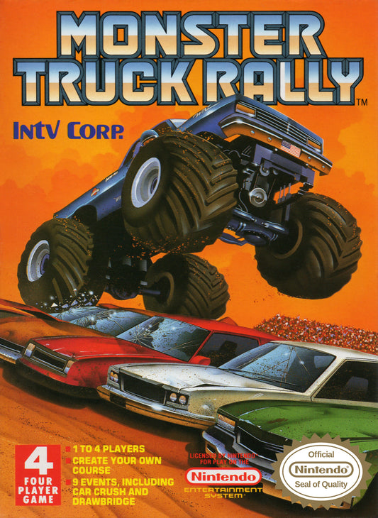 MONSTER TRUCK RALLY  - NES
