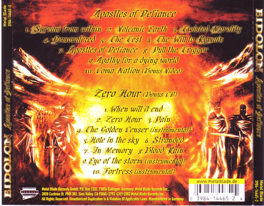 EIDOLON  - APOSTLES OF DEFIANCE