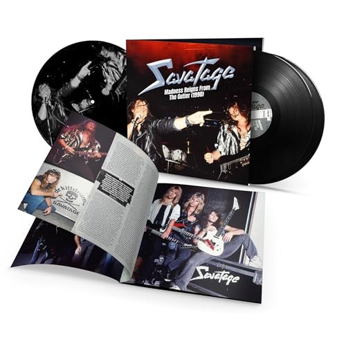 SAVATAGE - MADNESS REIGNS FROM THE GUTTER (1990) (BLACK VINYL)