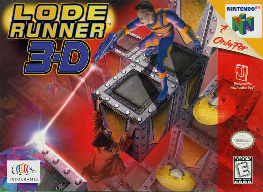 LODE RUNNER 3D  - N64