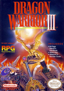 DRAGON WARRIOR III  - NES (W/BOX & MANUAL)