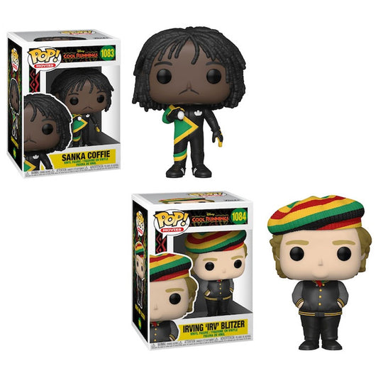 COOL RUNNINGS: SANKA #1083/IRVING #1084 - FUNKO POP!-SET OF 2